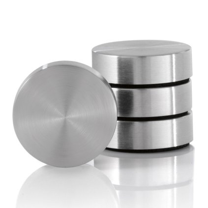 Magnesy Ø 2,5 cm zestaw 4 szt. MURO z powłoką ochronną
