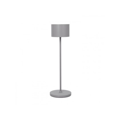 Przenośne, stojące na podłodze Lampa LED Farol Blomus szary
