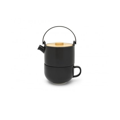 Czajniczek Herbata Umea dla jednej osoby Bredemeijer czarny 500 ml