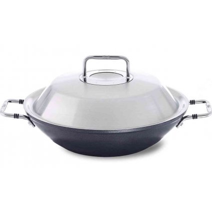 Patelnia do woka z pokrywą Adamant Fissler 31 cm