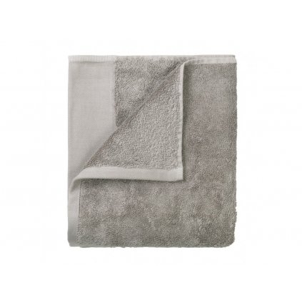 Ręcznik do rąk RIVA zestaw 4 szt., 30 x 30 cm, szary, Blomus