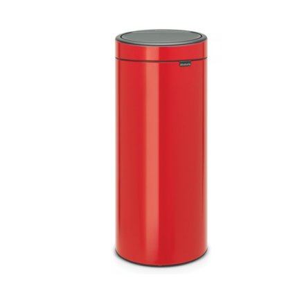 Dotykowy kosz na śmieci Touch Bin NEW Brabantia błyszcząco czerwony 30 l