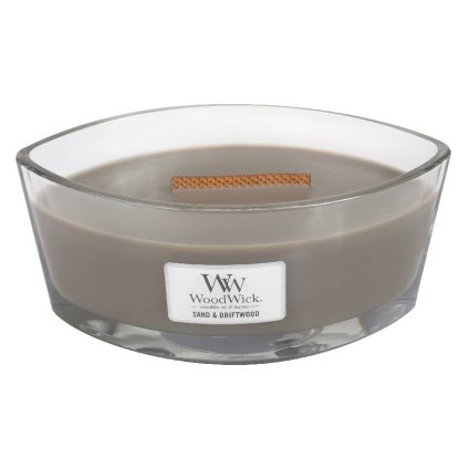 Świeca zapachowa Sand & Driftwood WoodWick statek