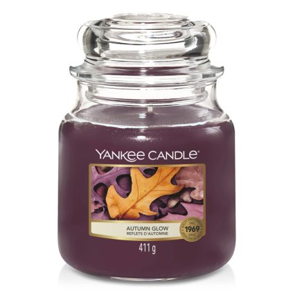 Świeca zapachowa Autumn Glow Yankee Candle średnia