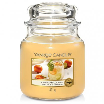 Świeca zapachowa Calamansi Cocktail Yankee Candle średnia