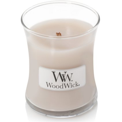 Świeca zapachowa Smoked Jasmine WoodWick mały wazon