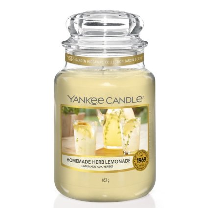Świeca zapachowa Homemade Herb Lemonade Yankee Candle duża