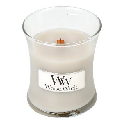 Świeca zapachowa Warm Wool WoodWick mały wazon