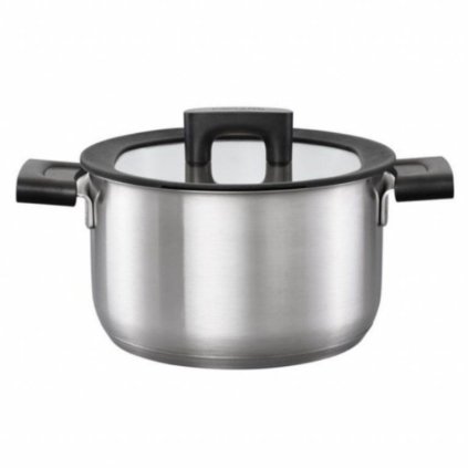 Garnek z pokrywką Hard Face Fiskars 3,5 l 20 cm
