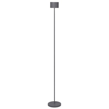 180086 180086 prenosna stojaci led lampa farol blomus tmave seda 1