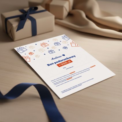Voucher upominkowy o wartości 1000 zł
