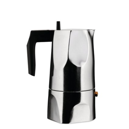 Zaparzacz do espresso mokka OSSIDIANA 70 ml, czarny, Alessi