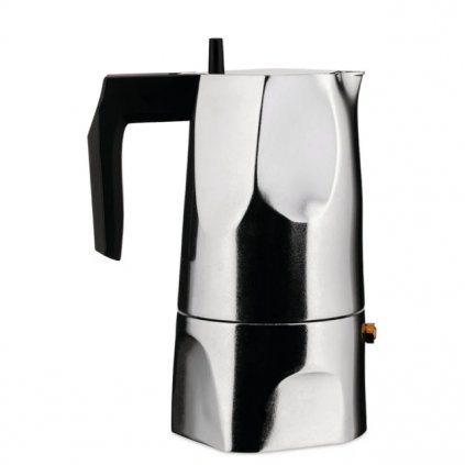 Zaparzacz do espresso mokka OSSIDIANA 150 ml, Alessi