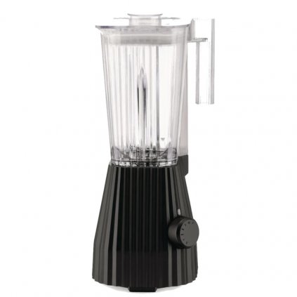 Blender kielichowy PLISSE 1,5 l, czarny Alessi