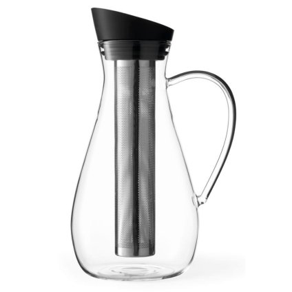 Karafka do mrożonej herbaty z sitkiem Infusion Viva Scandinavia 1,4 l czarna