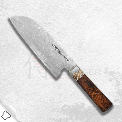 Nóż Santoku MANMOSU 18 cm, Dellinger