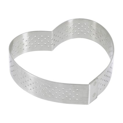 Forma do pieczenia w kształcie serca de Buyer 8 cm stal nierdzewna