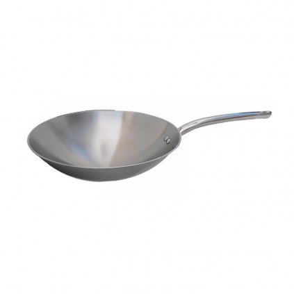 Wok PRIM'APPETY 36 cm, stal nierdzewna, de Buyer