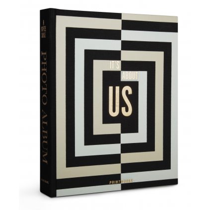 Album na zdjęcia IT'S ABOUT US, czarny, Printworks