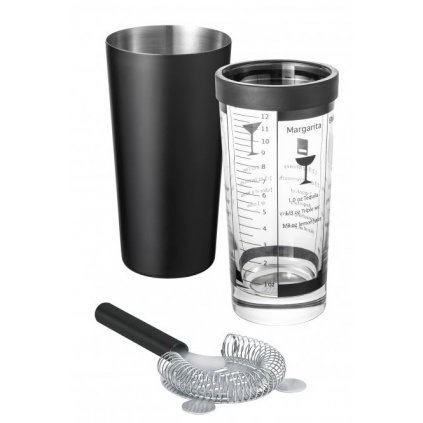 Shaker do koktajli Boston LOUNGE 500 ml, czarny, Blomus