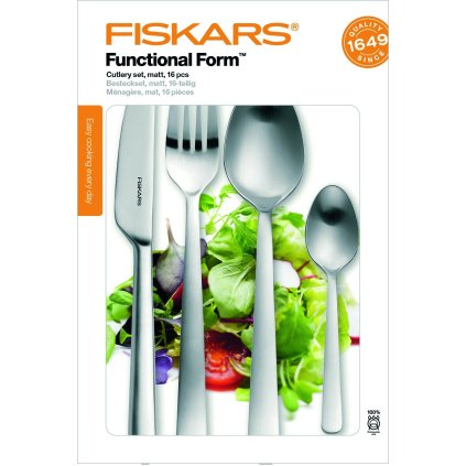 Zestaw sztućców Functional Form Fiskars matowy 16 szt.