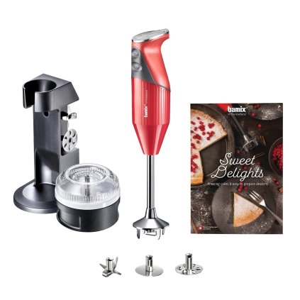 Blender ręczny SWEET DELIGHTS typ D, 200 W, czerwony, Bamix