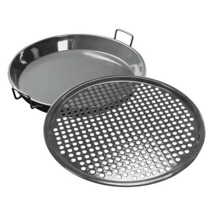 Patelnia grillowa I blacha do pieczenia z podwyższonymi brzegami GOURMET SET 480/570, 2 szt., Outdoorchef