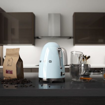 Czajnik elektryczny 50's Style Smeg 1,7 l pastelowy błękit