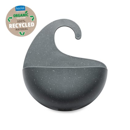 Organizator łazienkowy SURF m Koziol naturalny szary