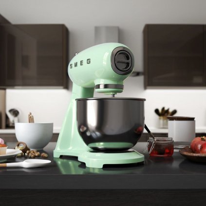 Robot kuchenny SMF03PGEU, pastelowa zieleń, Smeg