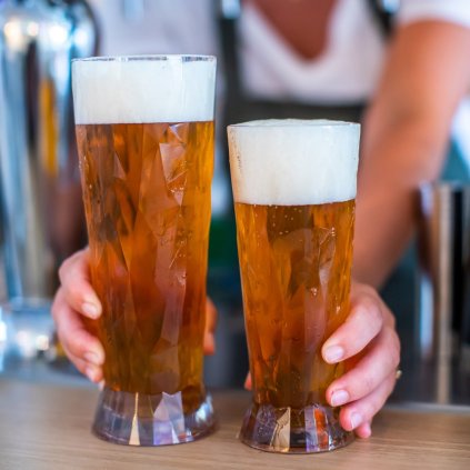Zestaw kieliszków CLUB NO.11 Koziol 500 ml 2 szt. krystalicznie czyste