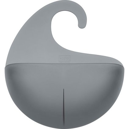 Organizator łazienkowy SURF XL Koziol przezroczysty szary