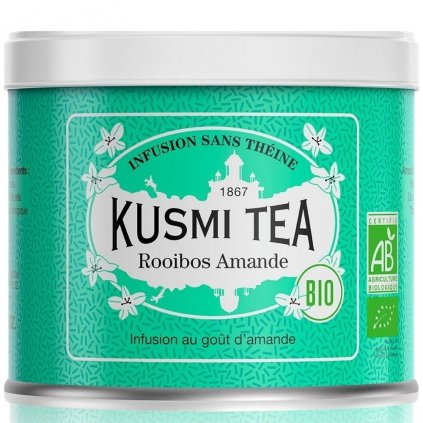 Herbata Rooibos AMANDE, puszka herbaty liściastej 100 g, Kusmi Tea