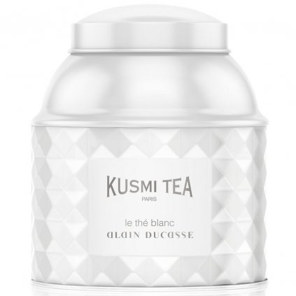 Herbata biała ALAIN DUCASSE, 120 g herbaty liściastej w puszce, Kusmi Tea