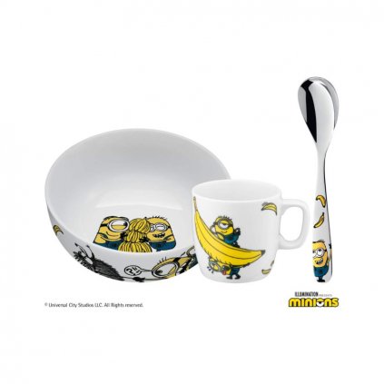 Zestaw obiadowy dla dzieci AWAY, 3 szt., porcelana, WMF 3