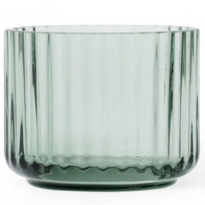 Świecznik na tealighty 7 cm, zielony, szkło, Lyngby