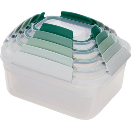 Pojemnik kuchenny NEST 81127, zestaw 5 szt., zielony, plastikowy, Joseph Joseph