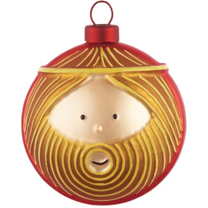Bombka GIUSEPPE czerwona, Alessi