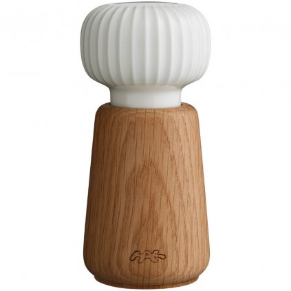 Młynek do soli lub pieprzu HAMMERSHOI 14,5 cm, biały, Kähler