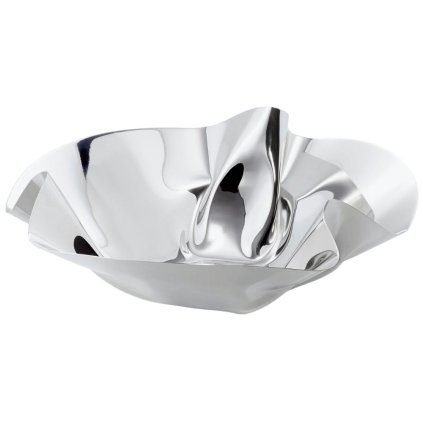 Dekoracyjny misa na owoce MARGARETHE 30 x 10 cm, srebrna  Philippi