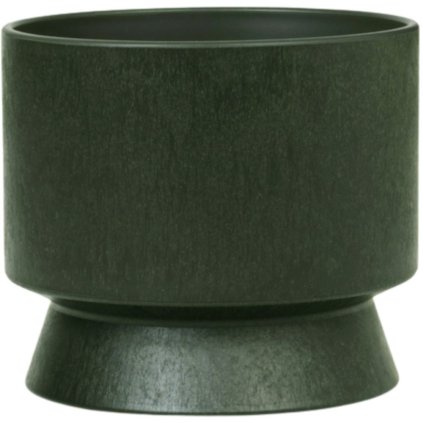Doniczka RECYCLED 15 cm, ciemnozielona, Rosendahl
