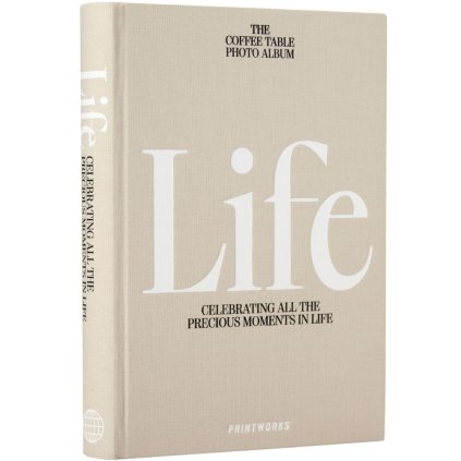 Album na zdjęcia LIFE, beżowy, Printworks