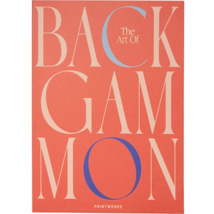 Gra tryktrak ART OF BACKGAMMON, Printworks