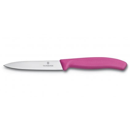 Nóż do warzyw 10 cm, różowy, Victorinox