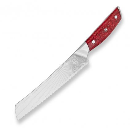 Nóż do ciasta SANDVIK RED NORTHERN SUN 19 cm, Dellinger