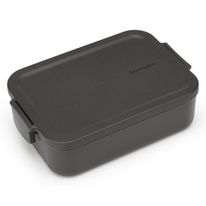 Lunchbox MAKE & TAKE BENTO 1,1 l, ciemnoszary, Brabantia