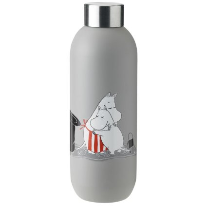 Butelka termiczna TO GO CLICK MOOMIN 750 ml, delikatny jasnoszary, Stelton