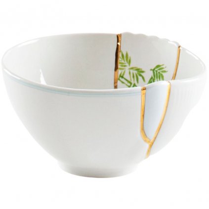 Salaterka KINTSUGI 3 11,5 cm, biały, Seletti