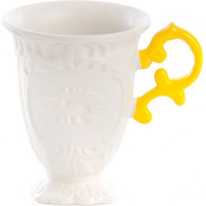 Kubek do herbaty I-WARES 11,5 cm, żółty, Seletti