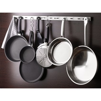 Patelnia ze stali nierdzewnej chrupki stalux Ø 24 cm premia Fissler